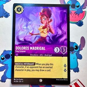 dolores madrigal 41/204 [encanto] - common — disney lorcana: ursula’s return